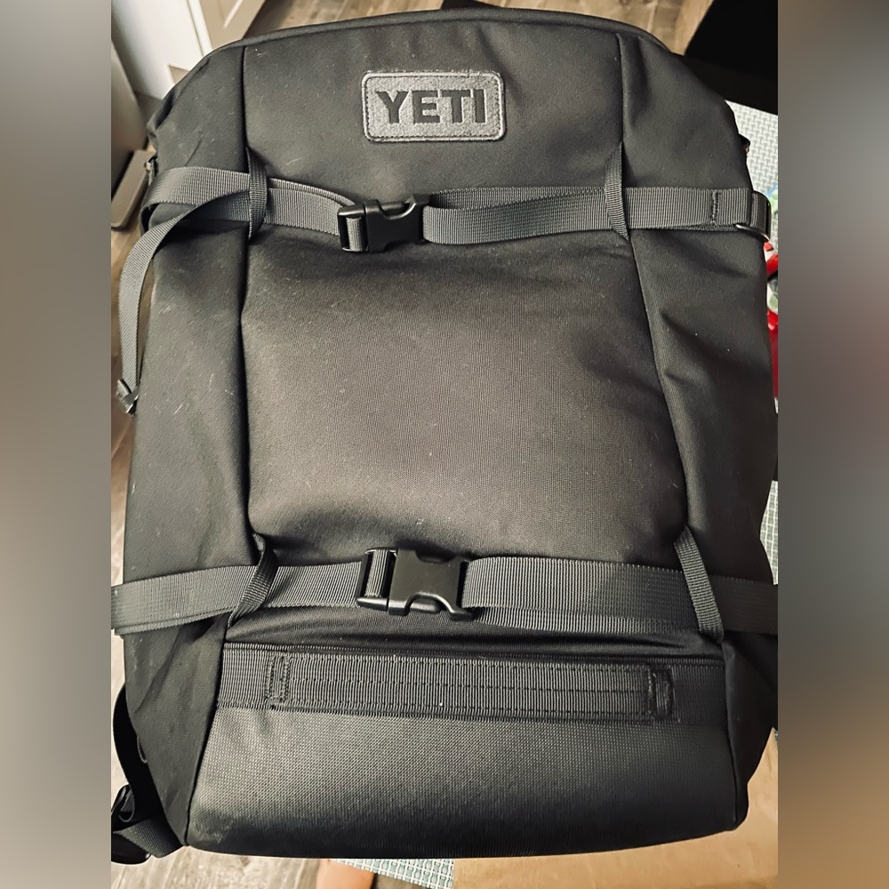 Yeti Black Roll-Top Backpack